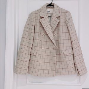 NWT : Unique Wool Jacket, Classy Neutral